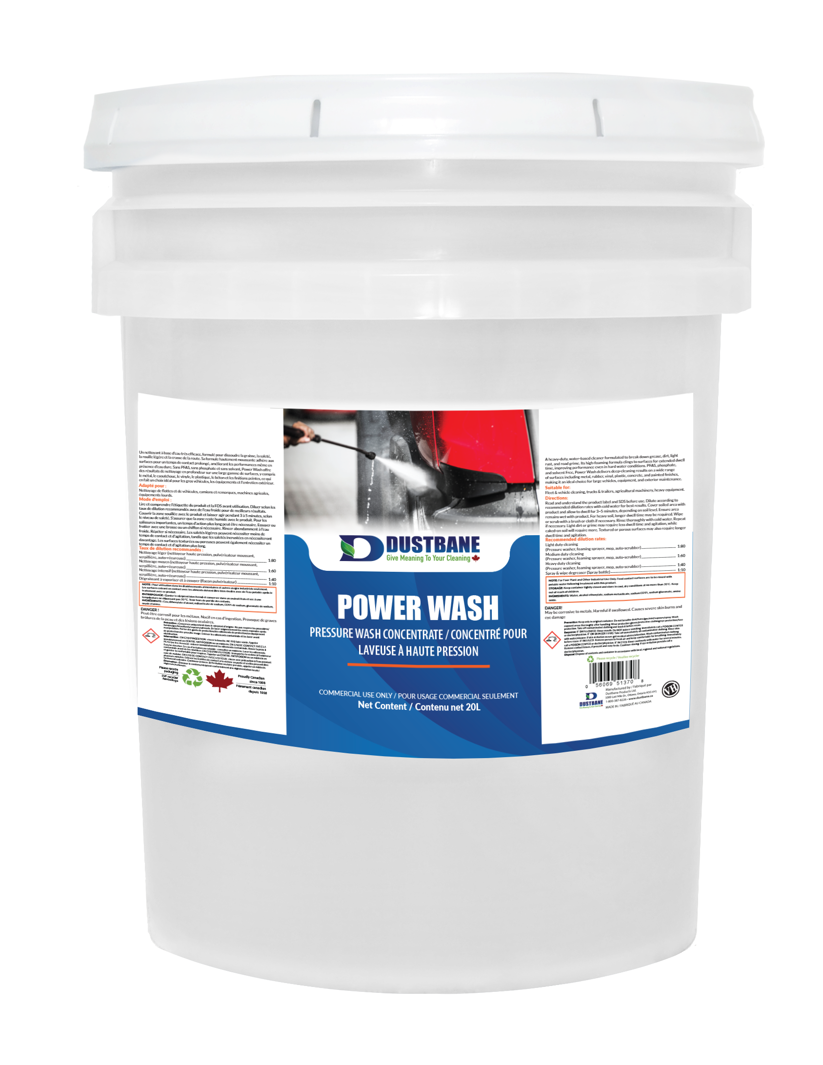 51370 Power Wash 20 L
