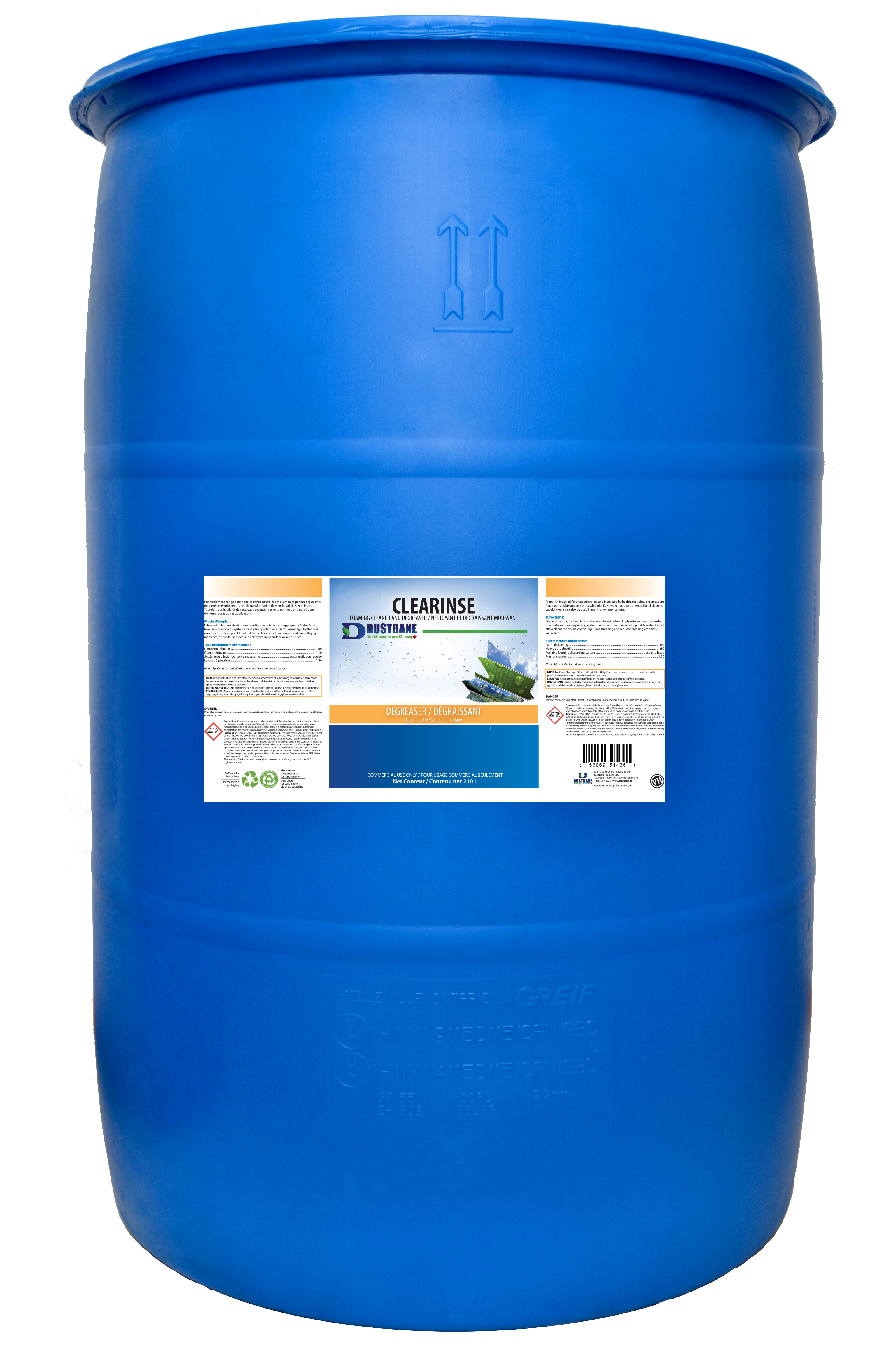 51436 Clearinse 210 L
