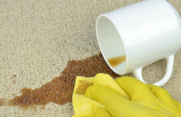 Coffee Spill Carpet
