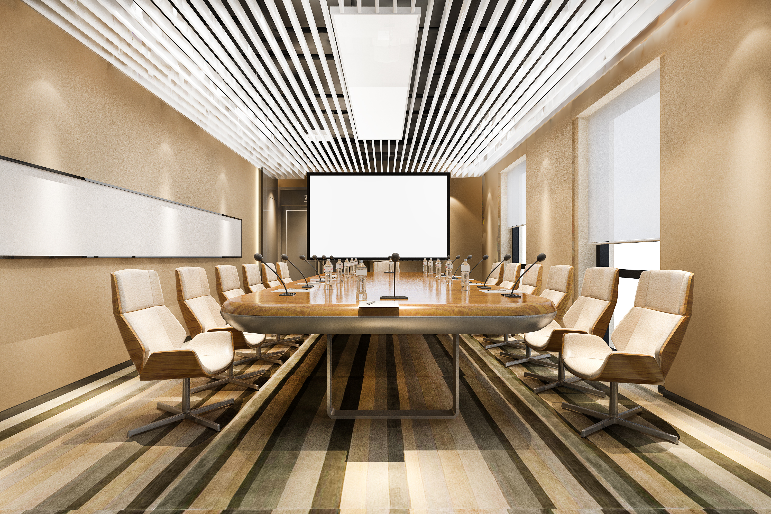 Conference room 3d rendering business meeting room in office build 2023 11 27 04 49 16 utc
